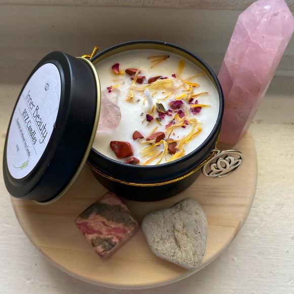 Inner Beauty Ritual/Intention Candle - Picture 3 of 4